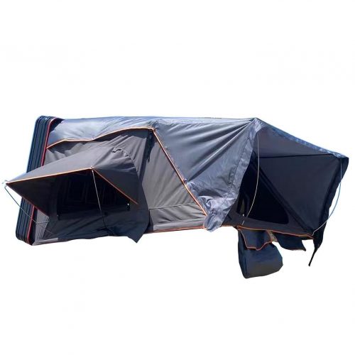 Aluminum shell rollover roof tent-5