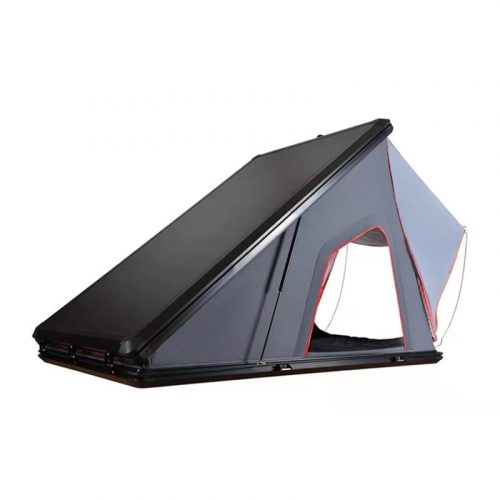 Aluminum shell triangular roof tent-1