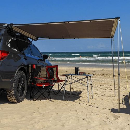 Vinyl car side tent-2