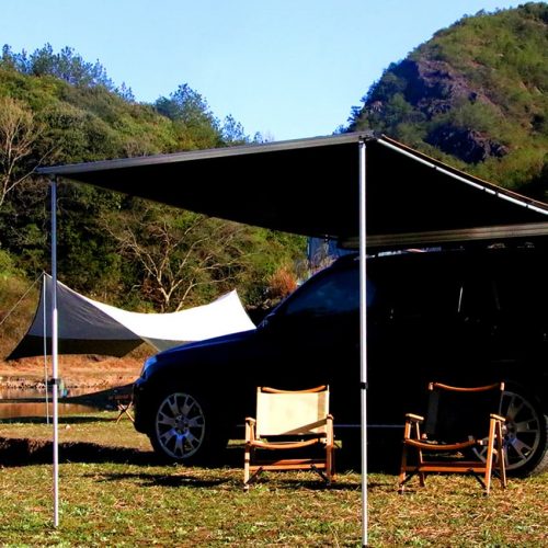 Vinyl car side tent-3