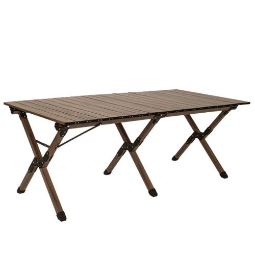 Aluminum outdoor folding table-5 Portable folding egg roll table